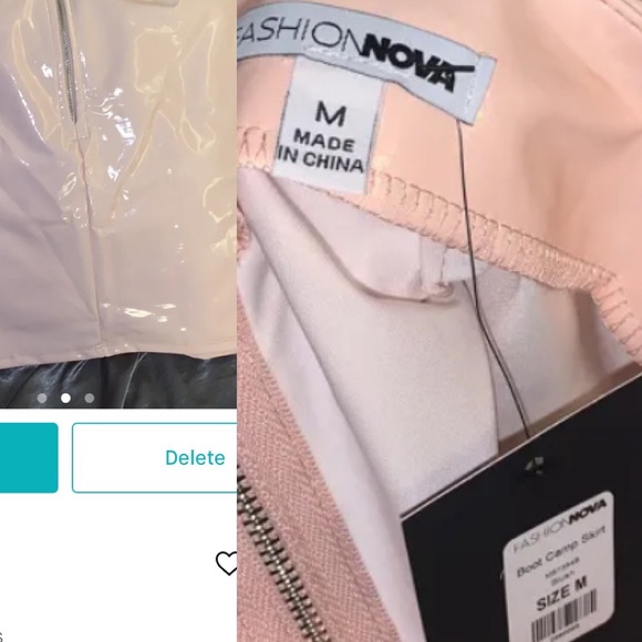 Vinyl Skirt LAST CHANCE!✨ SOLD OUT ONLINE - Picture 2 of 2